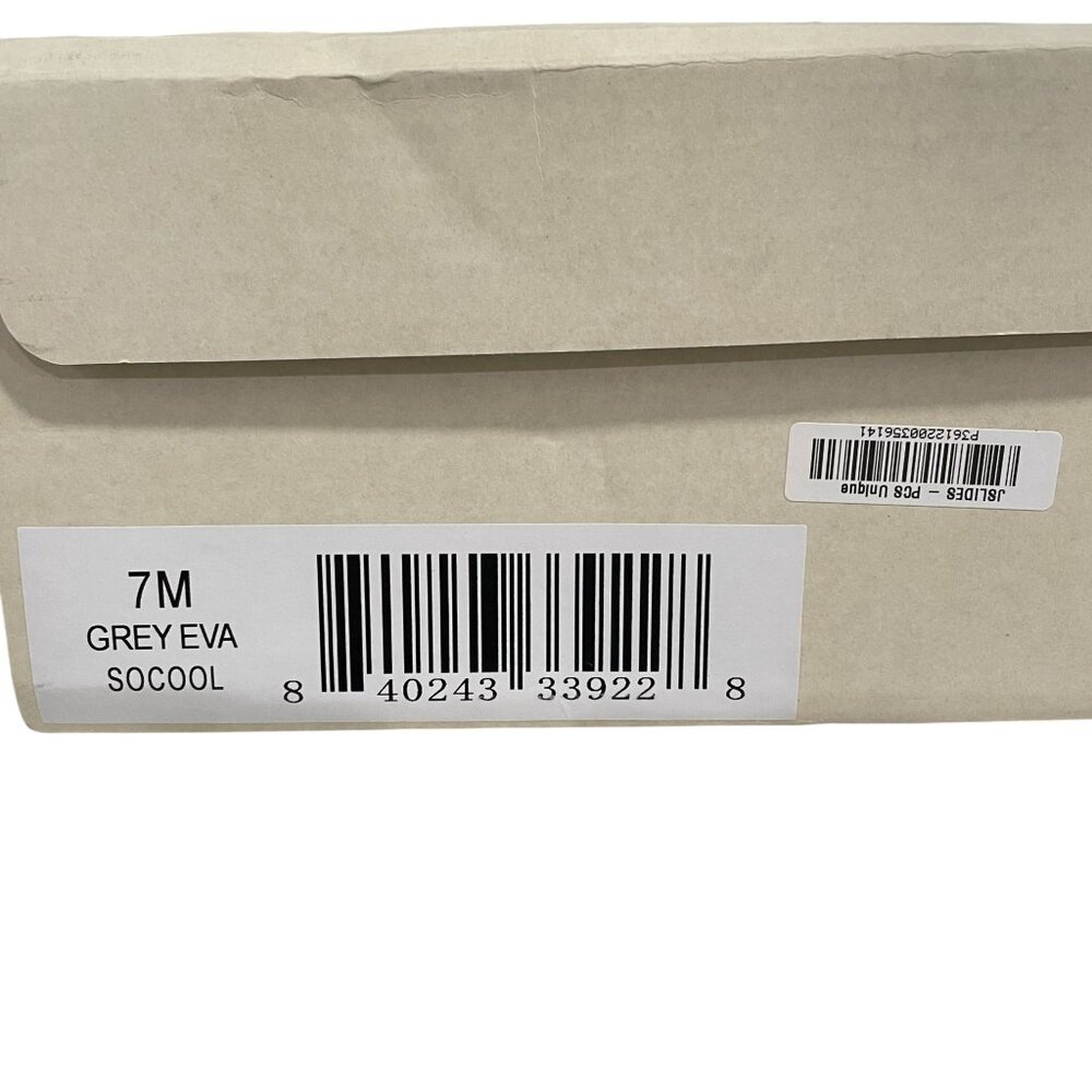 Beach Slides By JSlides Grey EVA Double Buckle Sa… - image 2